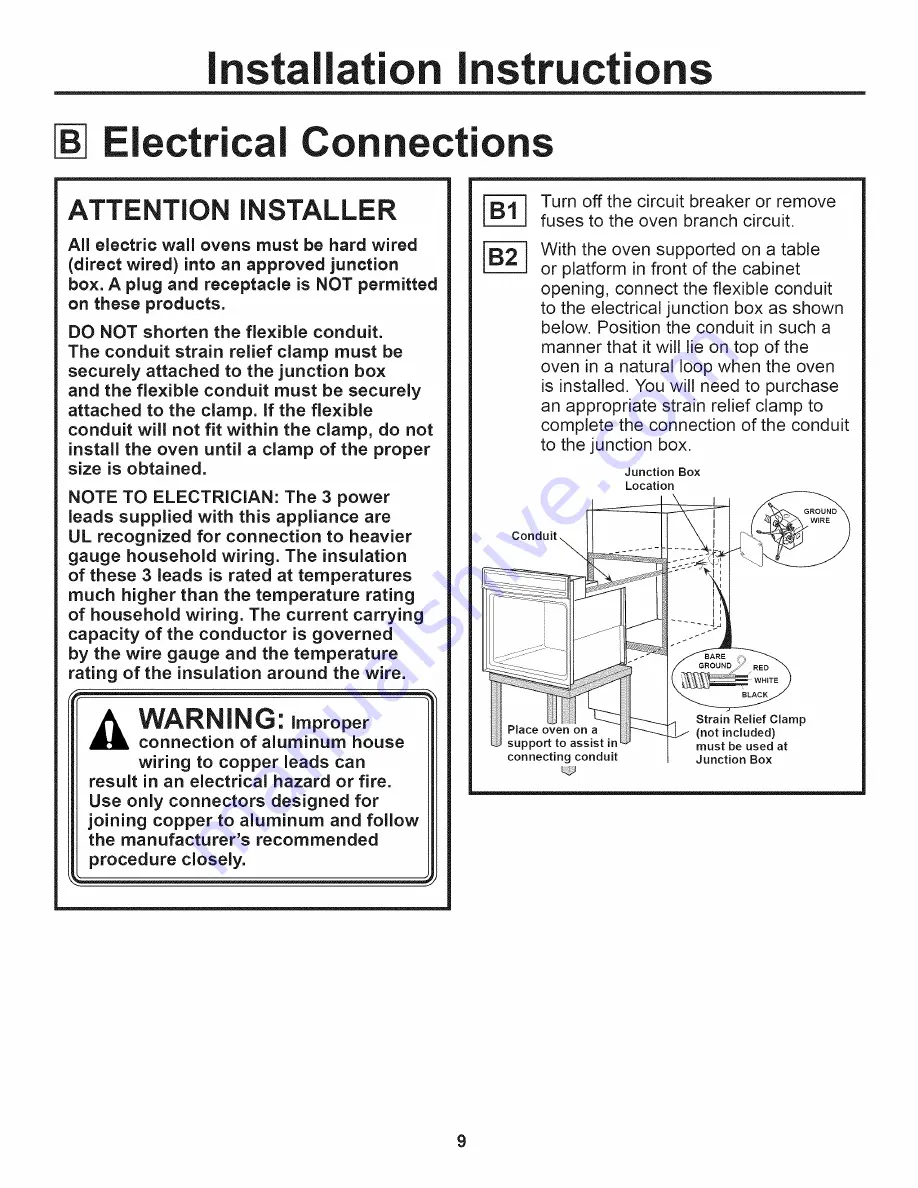 GE Monogram ZET2 Скачать руководство пользователя страница 9