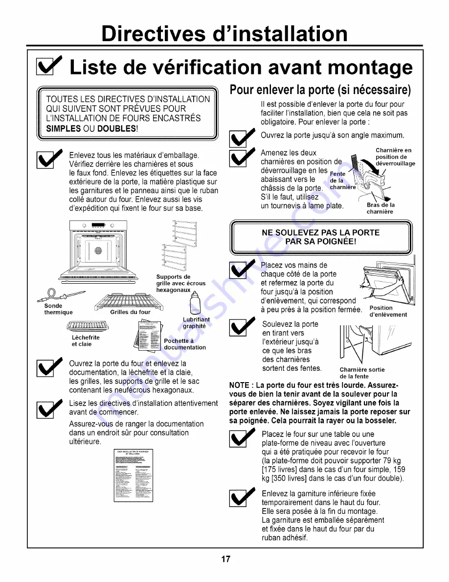 GE Monogram ZET2 Installation Instructions Manual Download Page 17