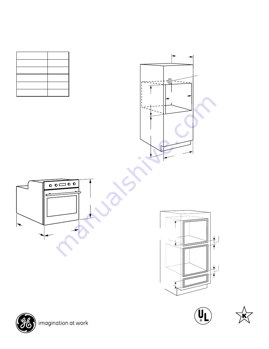 GE Monogram ZET938SMSS Datasheet Download Page 1