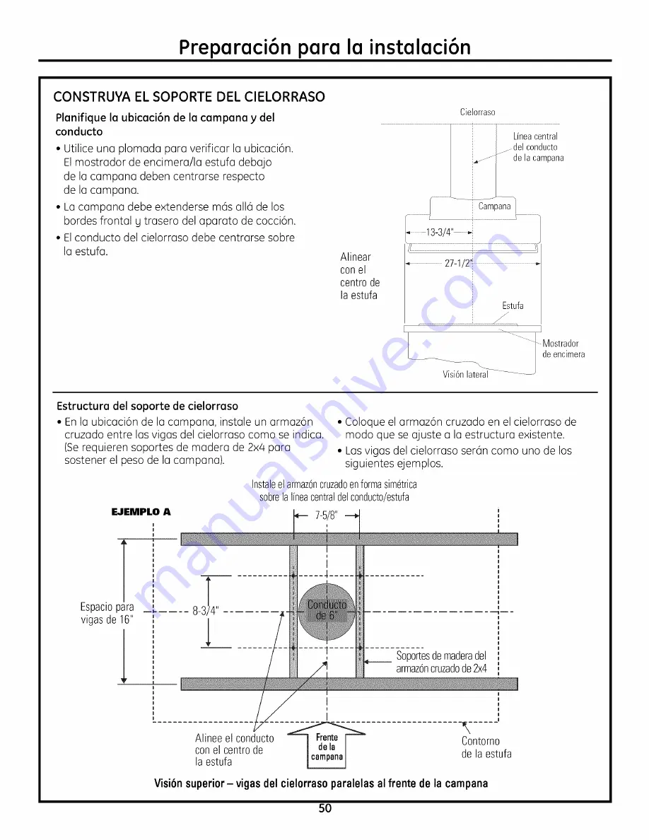 GE Monogram ZV855 Скачать руководство пользователя страница 50