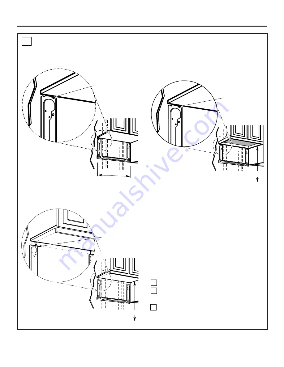 GE Over the Ran Microwave Oven Installation Instructions Manual Download Page 33