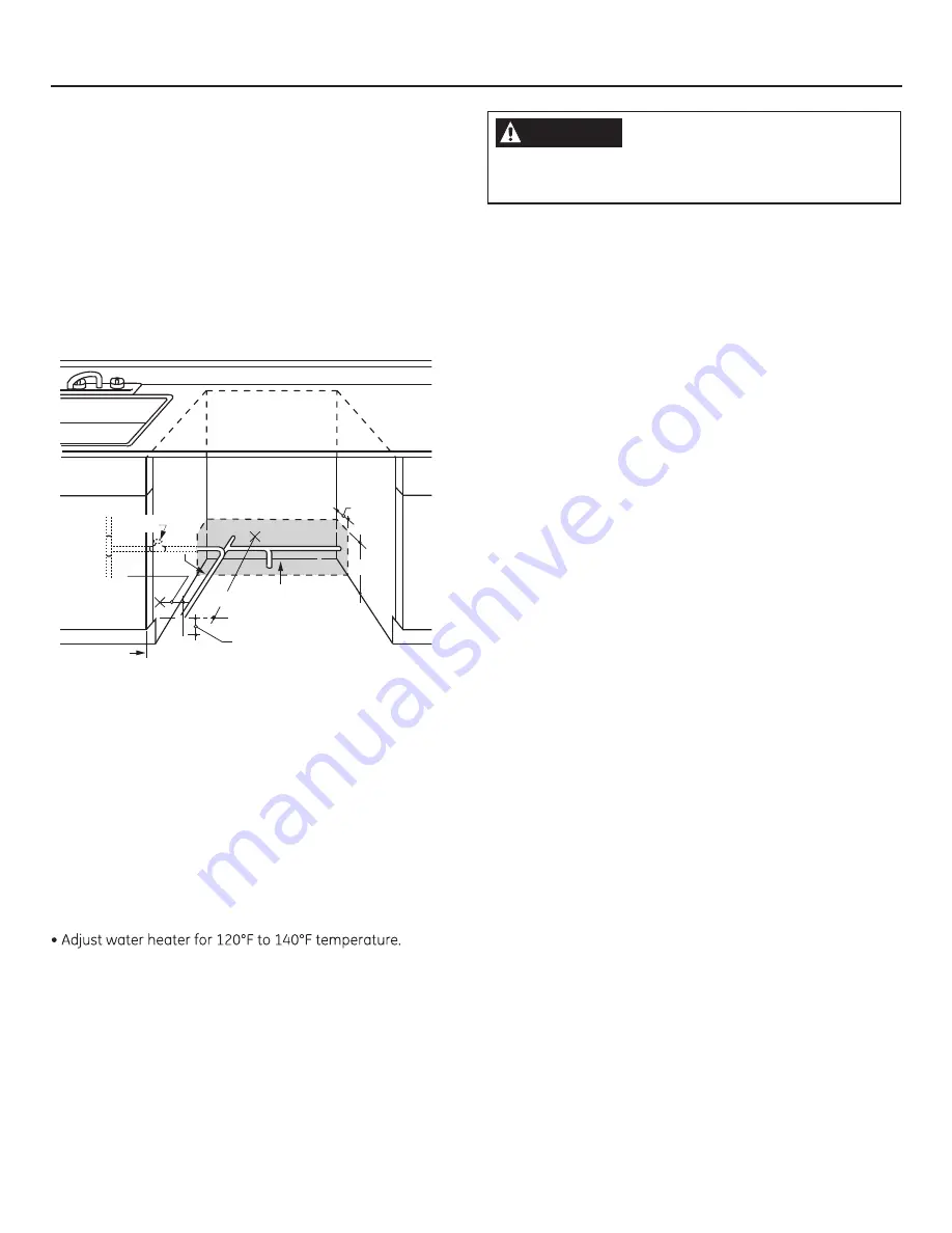 GE PDT660SSF2SS Installation Instructions Manual Download Page 5