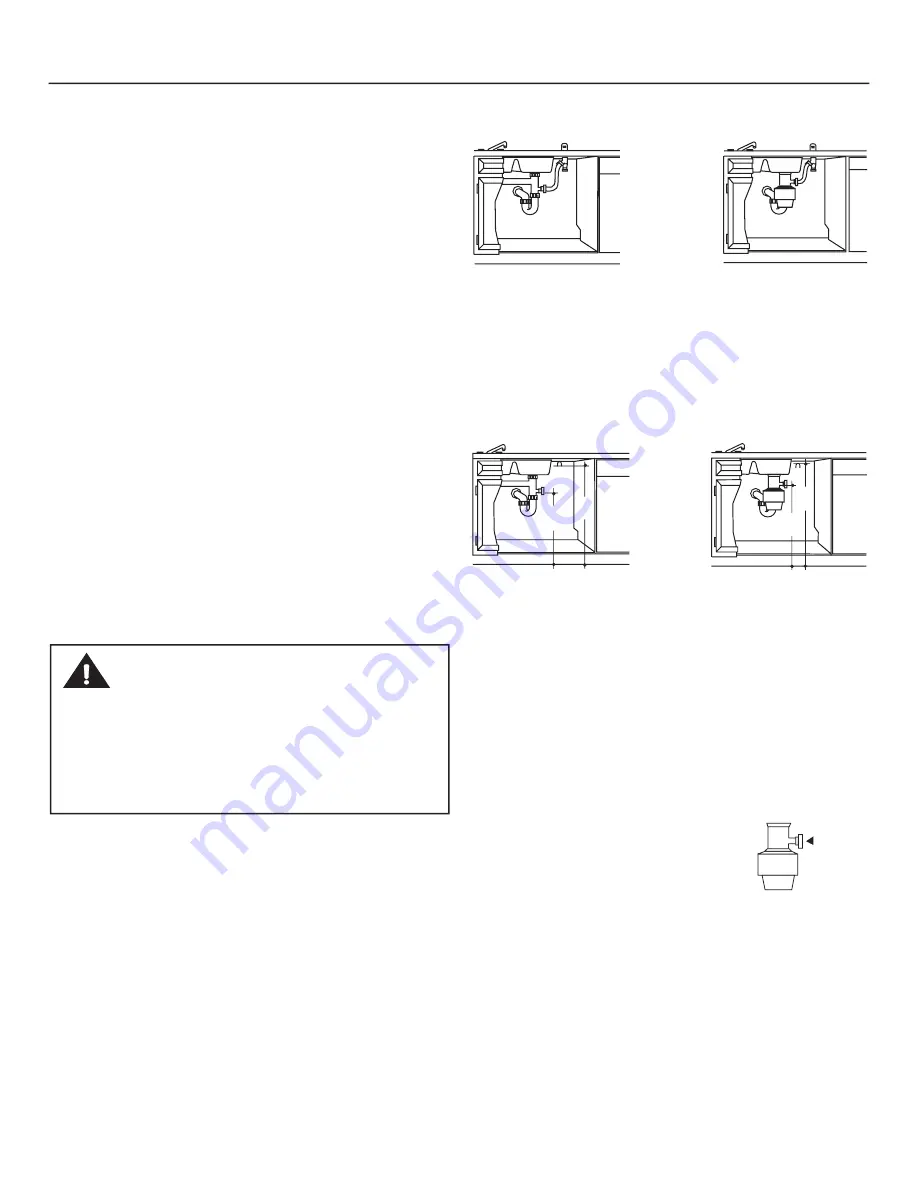 GE PDW8400JBB Installation Instructions Manual Download Page 4