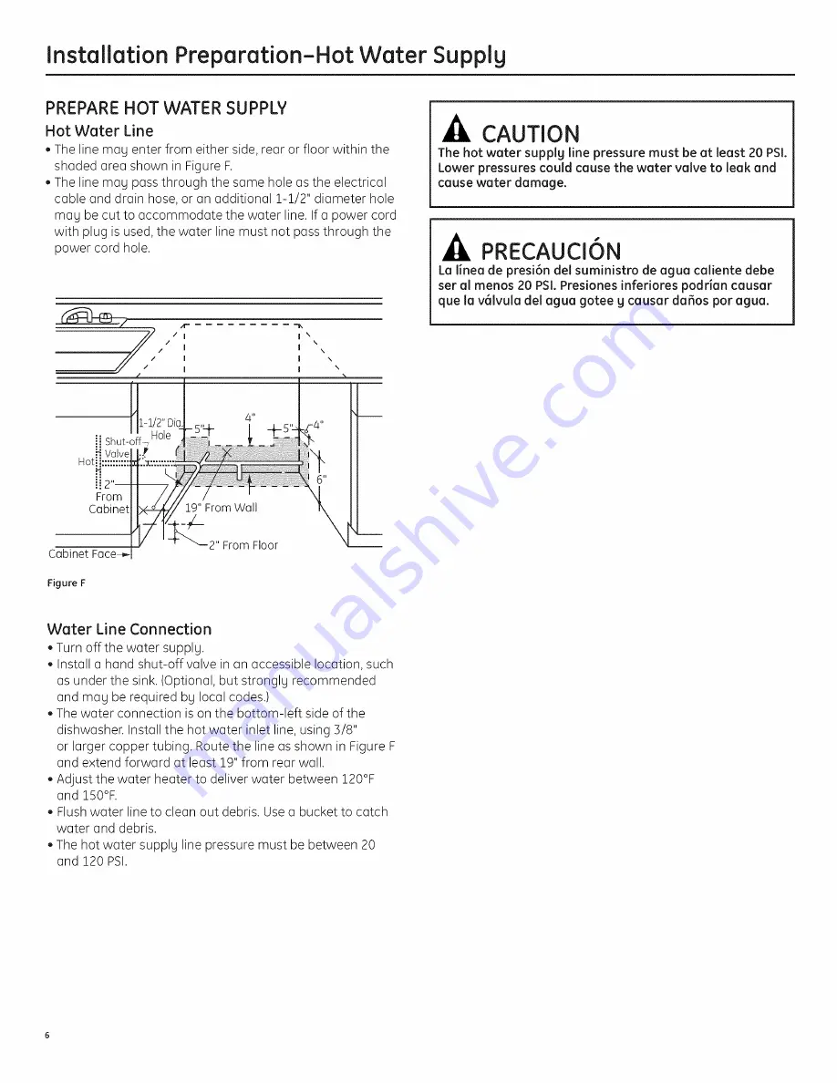 GE PDWT380R10SS Скачать руководство пользователя страница 6