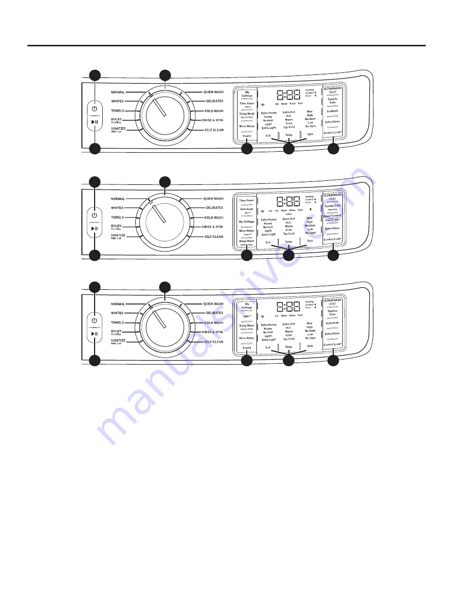 GE PFW870 Owner'S Manual & Installation Instructions Download Page 45