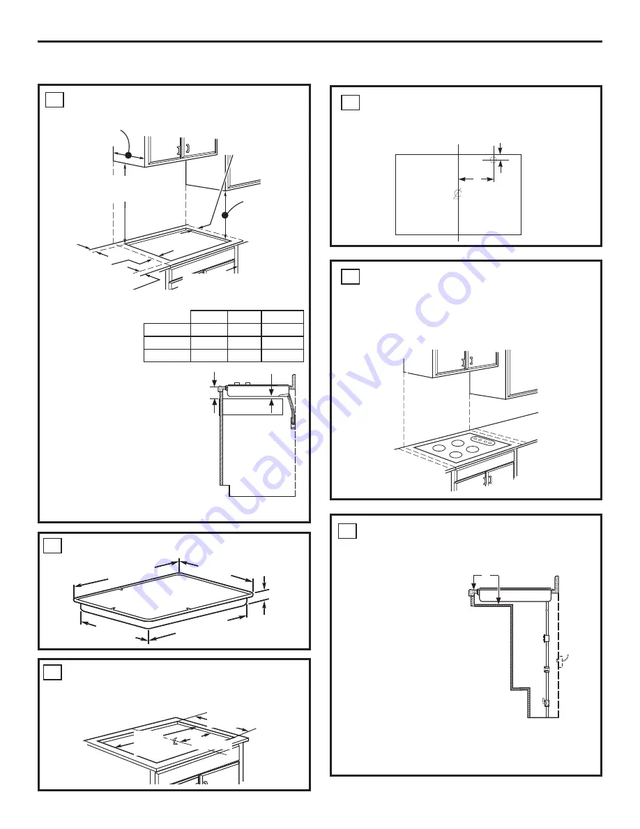 GE PGP976, PGP986 Installation Instructions Manual Download Page 4