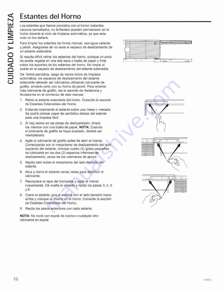 GE PK7000DF2WW Owner'S Manual Download Page 36