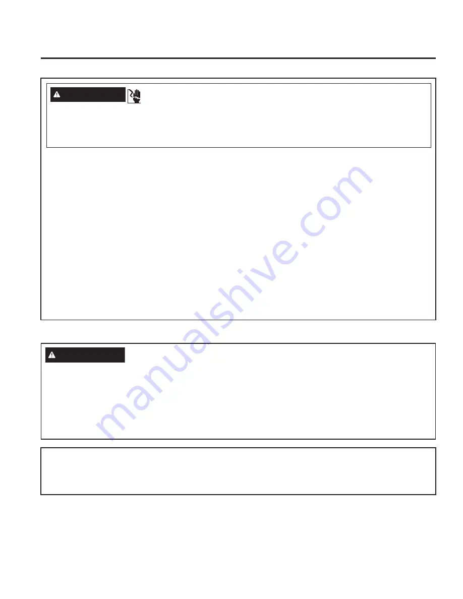 GE Profile 27 Series Owner'S Manual & Installation Instructions Download Page 48