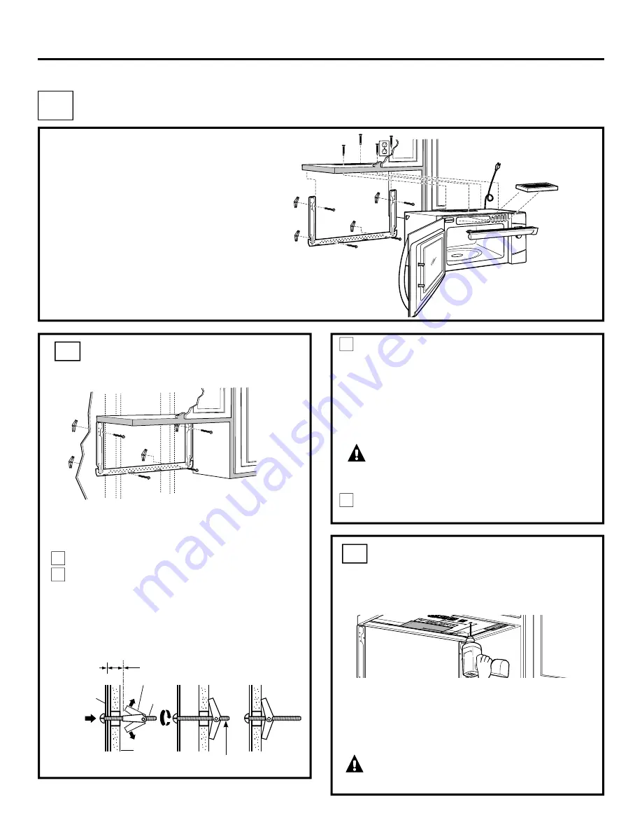 GE Profile Advantium PSA1201 Installation Instructions Manual Download Page 19