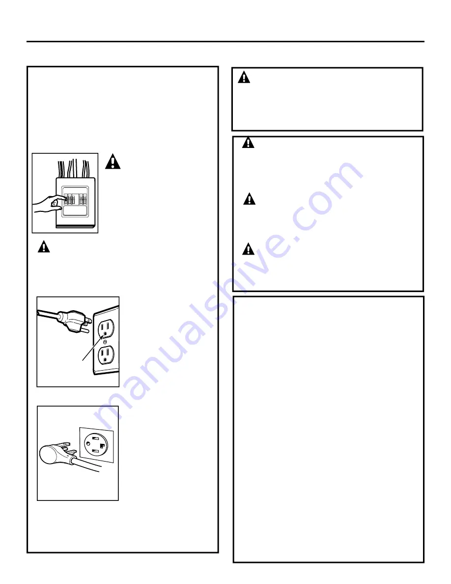 GE Profile Advantium PSA1201 Installation Instructions Manual Download Page 27