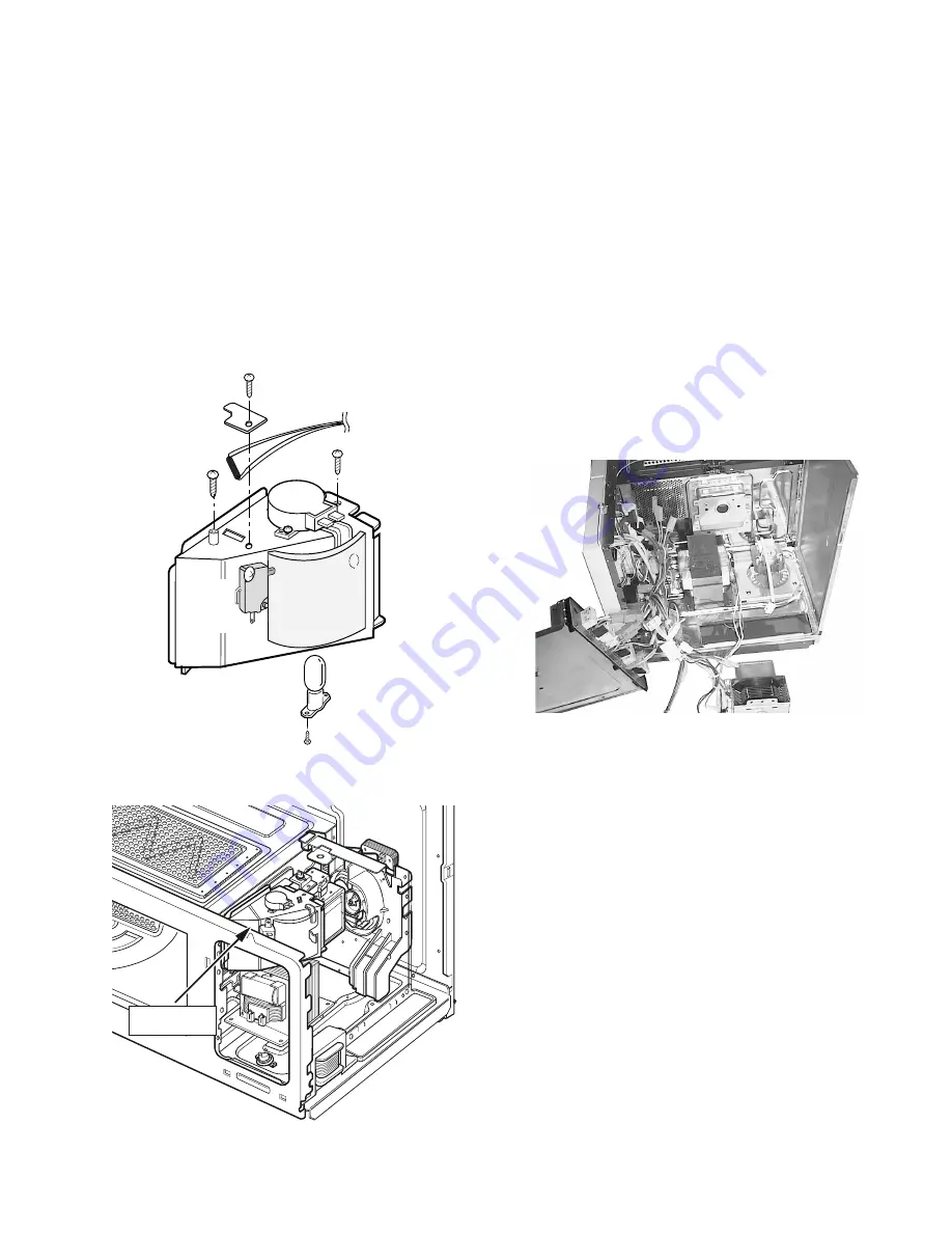 GE Profile Advantium SCA2000BAA Service Manual Download Page 45