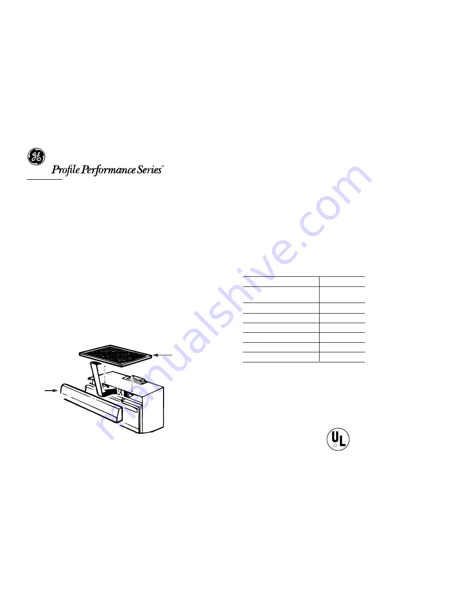 GE Profile Advantium SCA2000BBB Скачать руководство пользователя страница 2