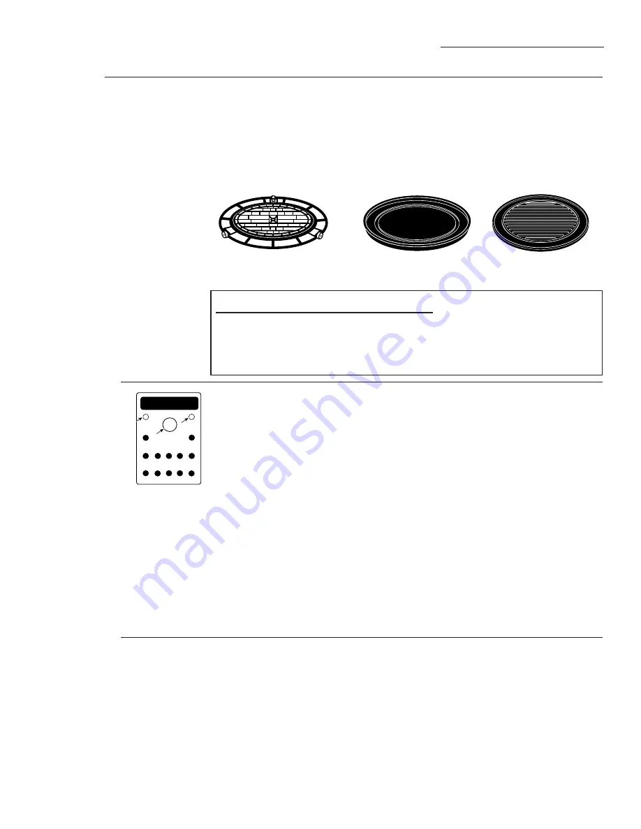 GE Profile Advantium SCA2000F Owner'S Manual Download Page 13