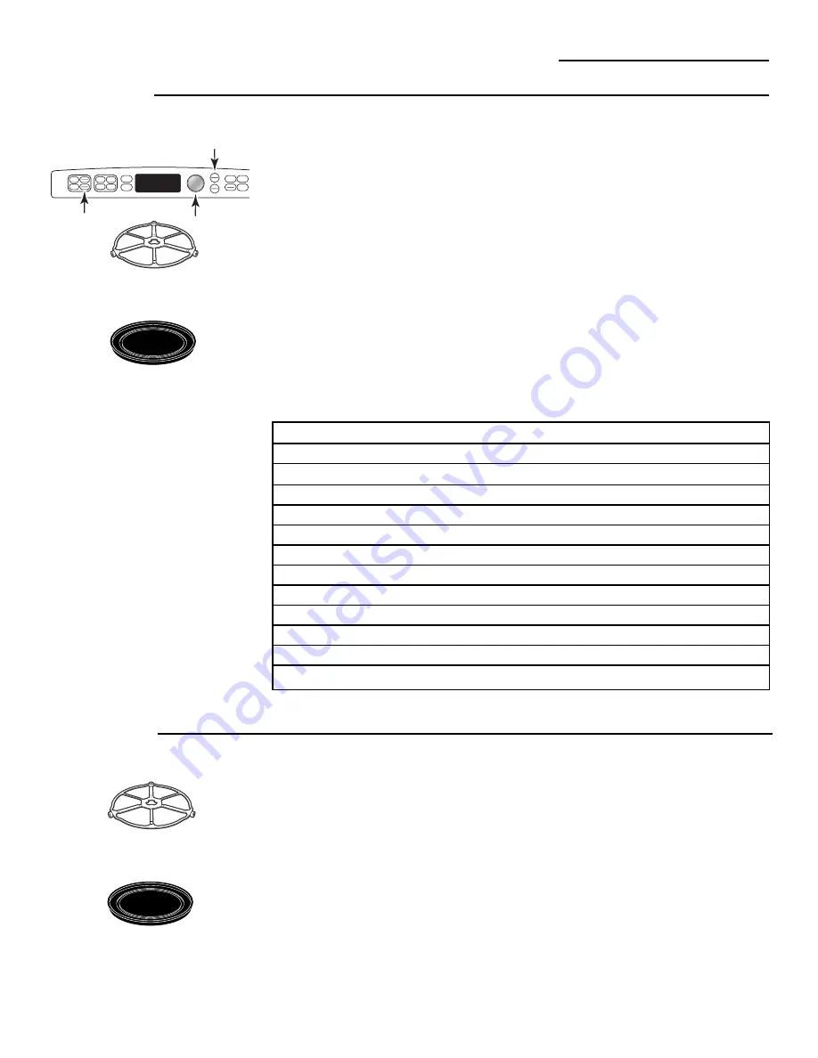 GE Profile Advantium SCB1001M Owner'S Manual Download Page 21