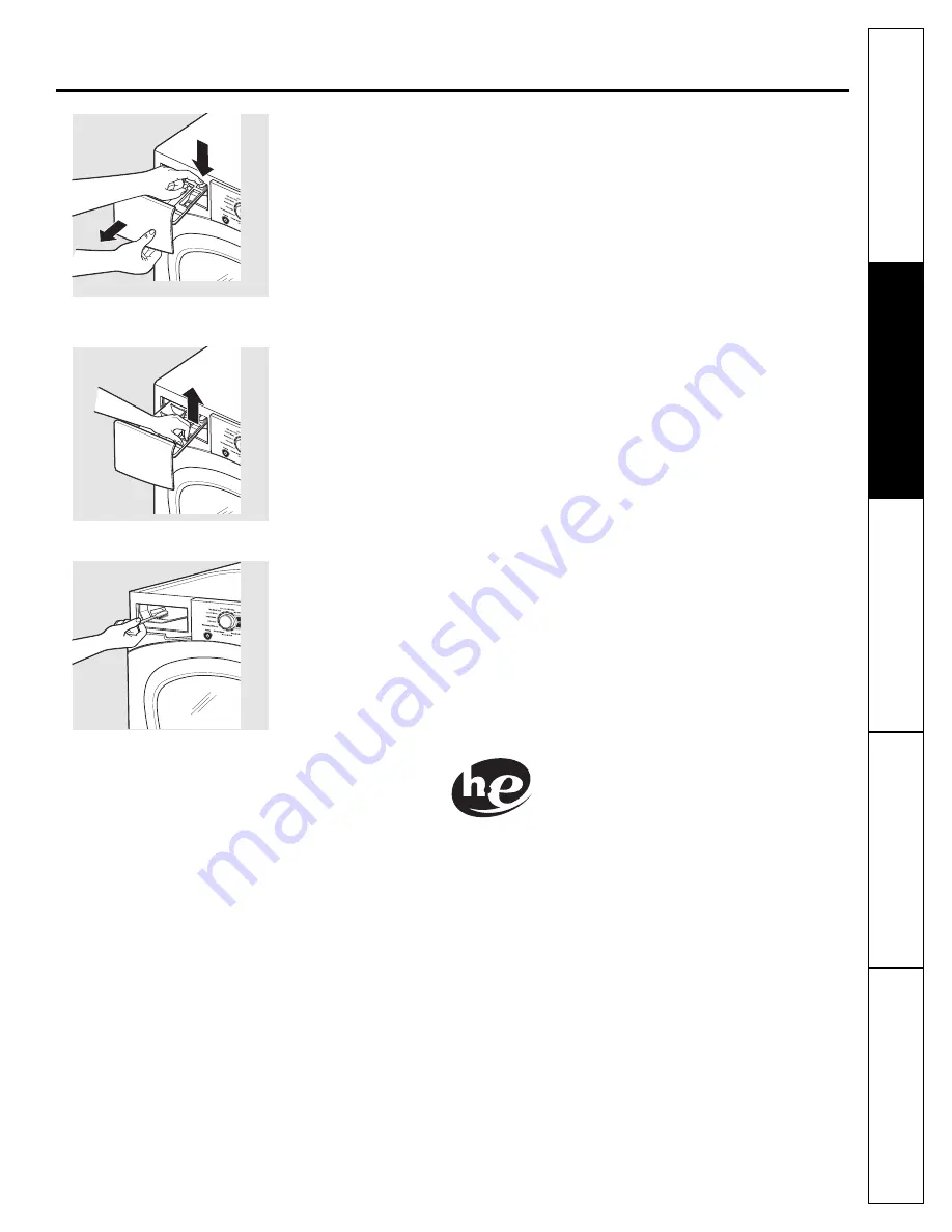 GE Profile ENERGY STAR WPDH8800J Скачать руководство пользователя страница 13