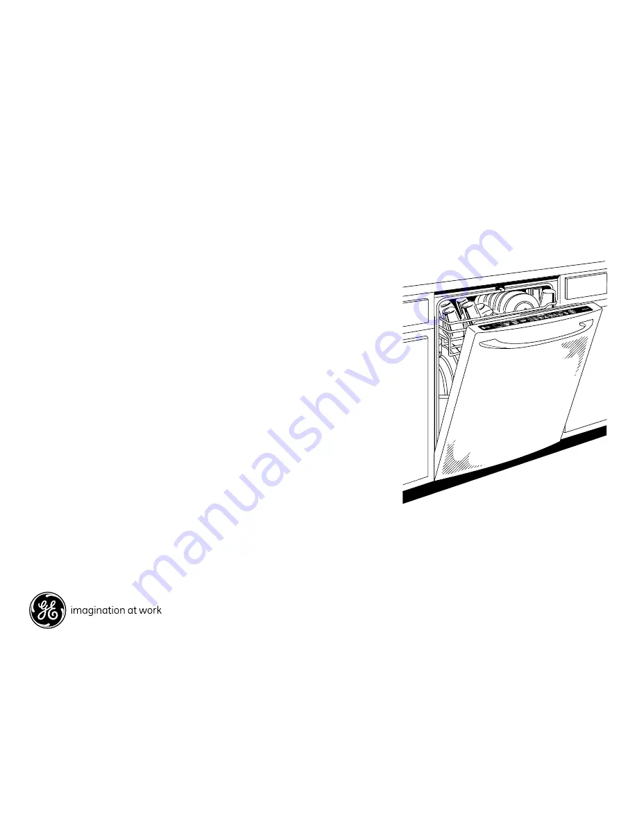 GE Profile PDW9800L Dimensions And Installation Information Download Page 2