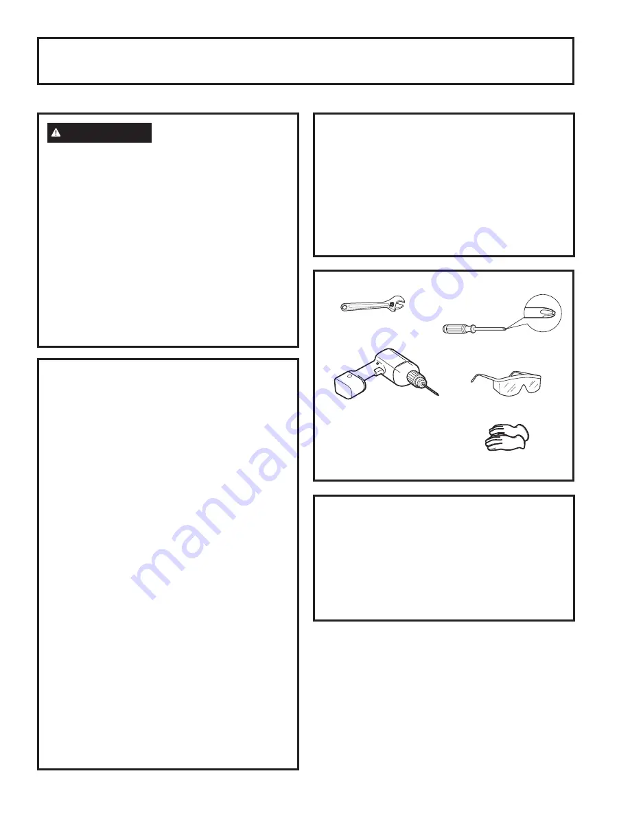 GE Profile PLD617 Owner'S Manual And Installation Instructions Download Page 63