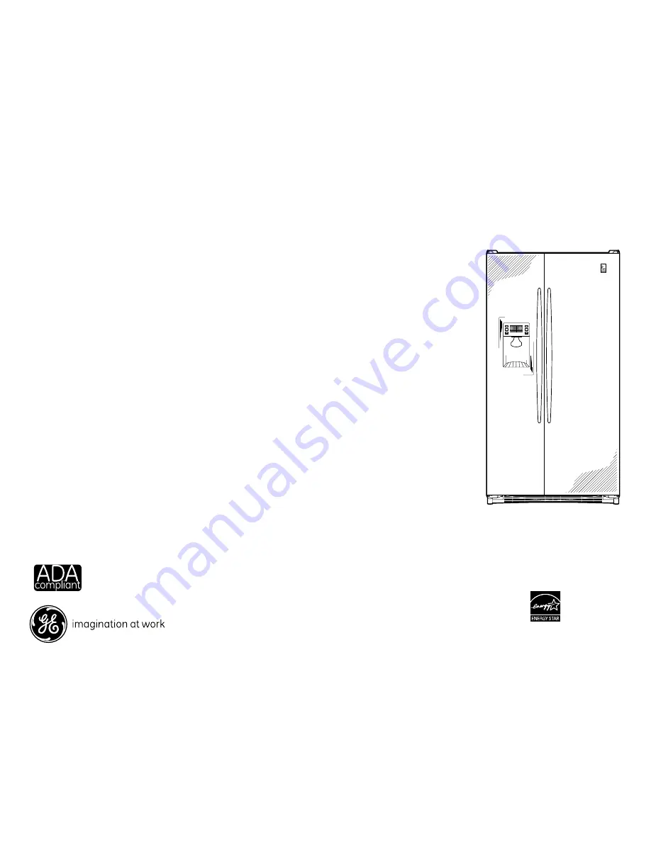 GE Profile PSDS3YGXSS Dimensions And Installation Information Download Page 3