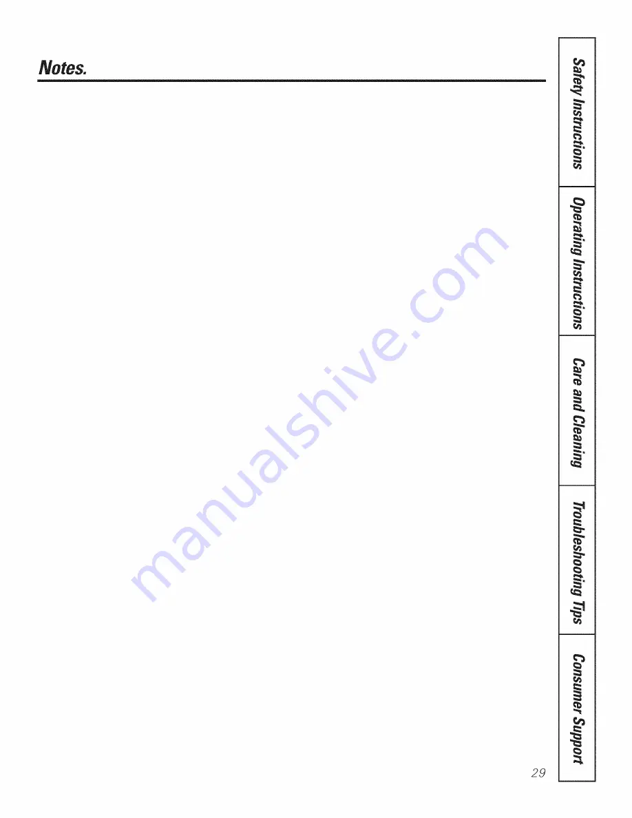 GE Profile PT916 Owner'S Manual Download Page 29