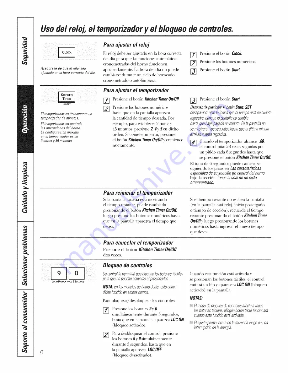 GE Profile PT916 Owner'S Manual Download Page 40