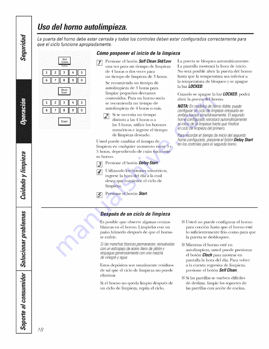 GE Profile PT916 Owner'S Manual Download Page 50