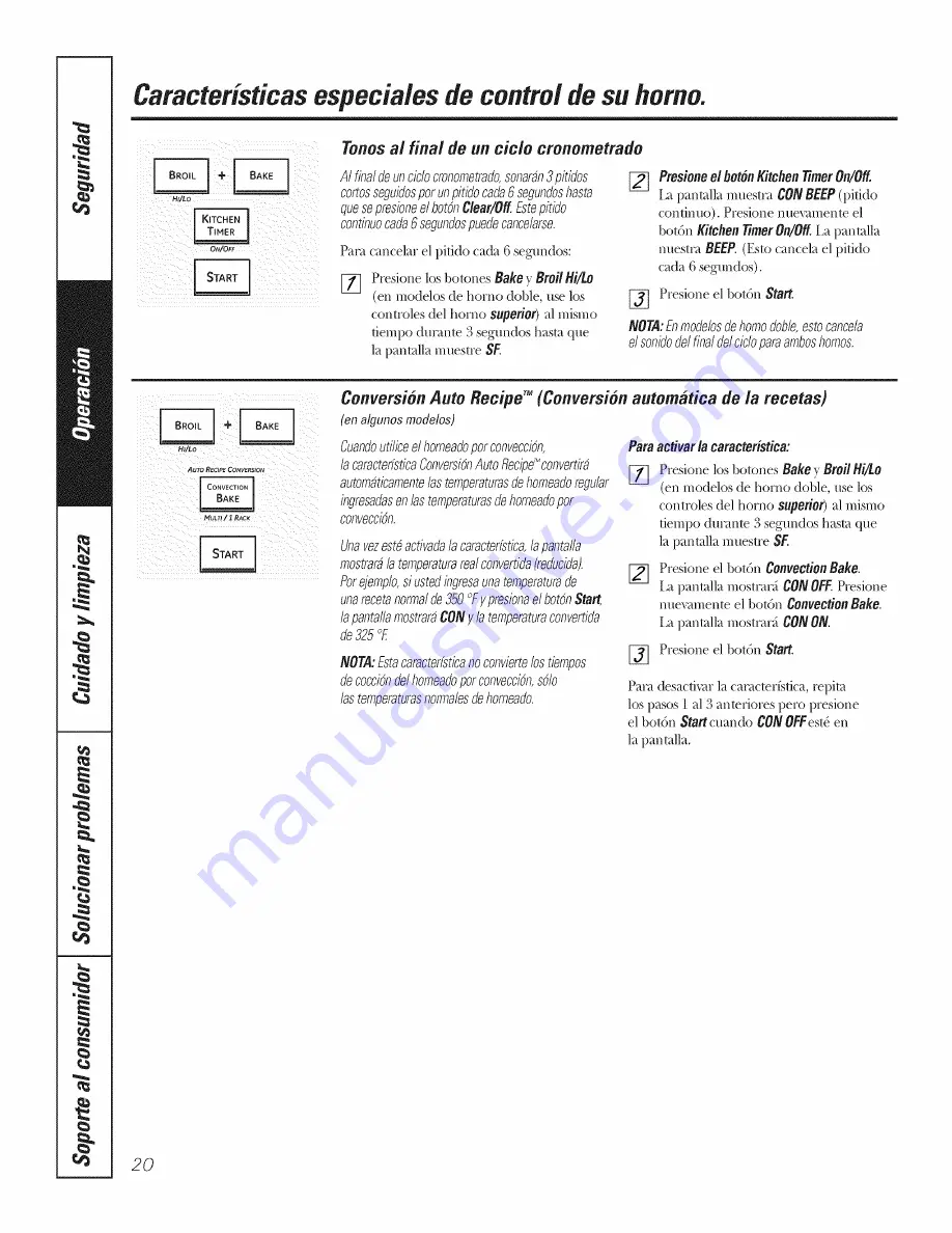 GE Profile PT916 Owner'S Manual Download Page 52