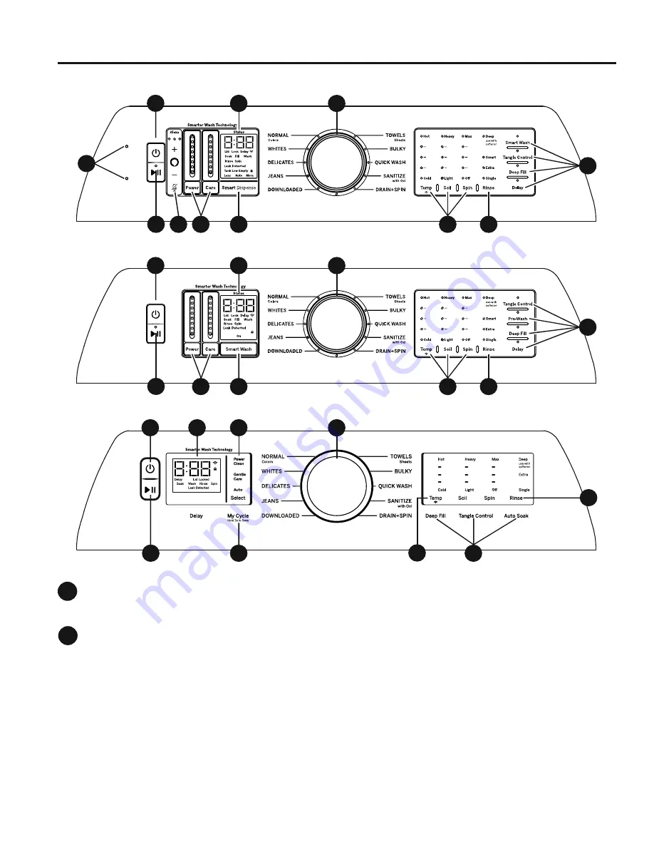 GE Profile PTW7O5 Owner'S Manual & Installation Instructions Download Page 22