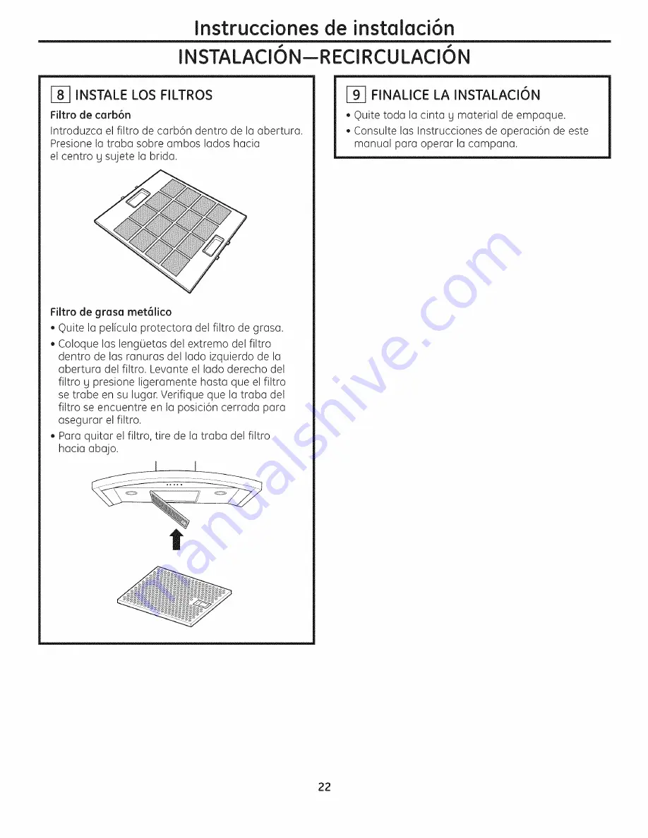 GE Profile PV976 Скачать руководство пользователя страница 48