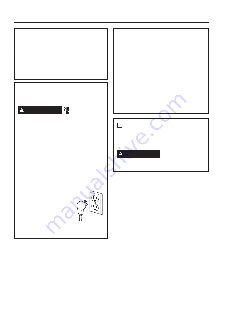 GE Profile Series Owner'S Manual & Installation Instructions Download Page 47