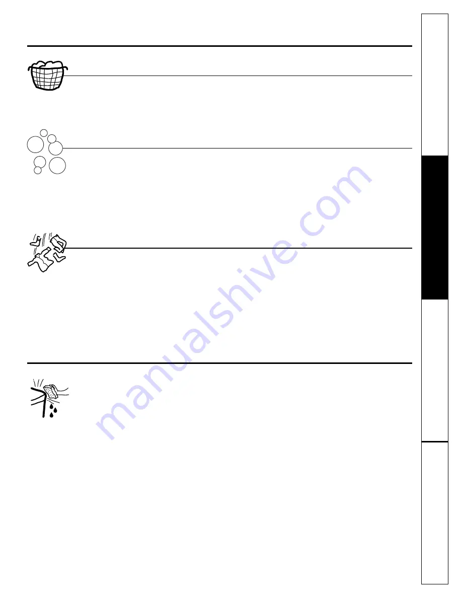 GE Profile Washer Owner'S Manual Download Page 7