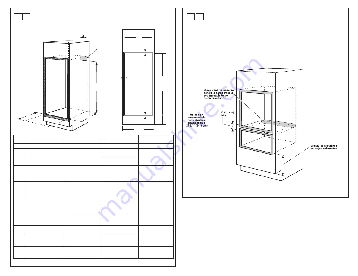 GE PT7550DFBB Installation Instructions Manual Download Page 11