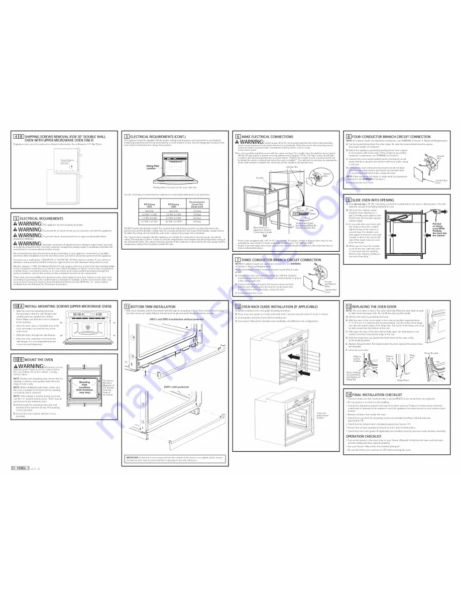 GE PT7800DH2BB Installation Instructions Download Page 2