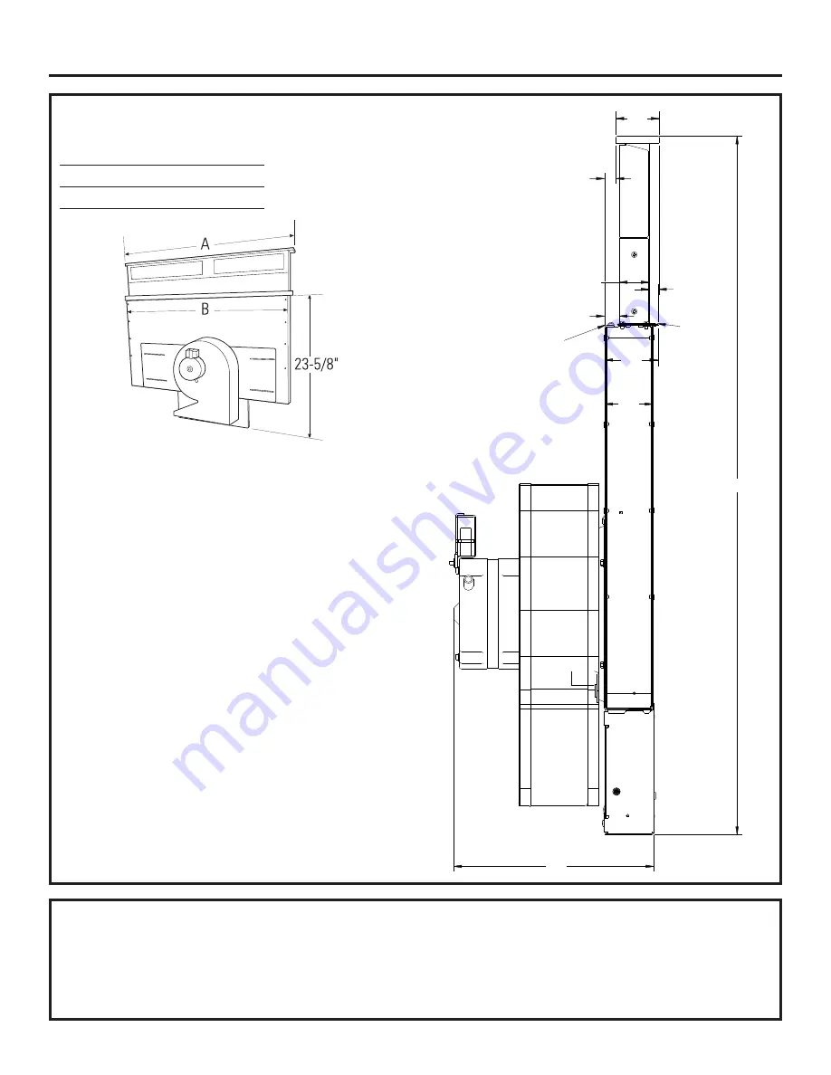 GE PVB94 Installation Instructions Manual Download Page 5