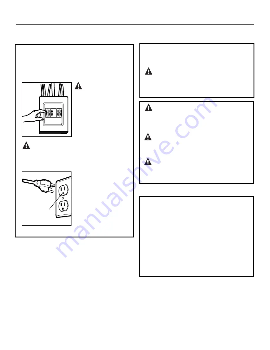 GE PVM2170SRSS Installation Instructions Manual Download Page 3