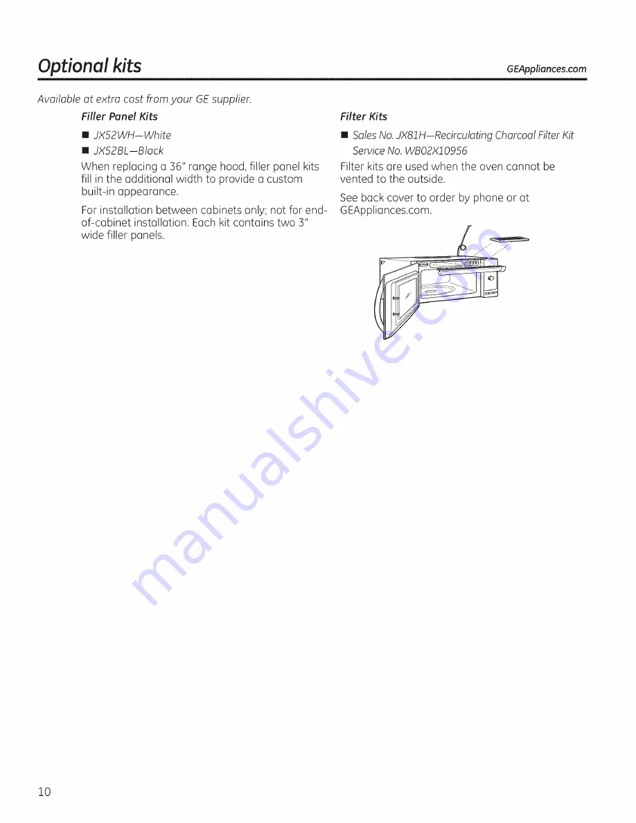 GE PVM9215SF1SS Скачать руководство пользователя страница 10