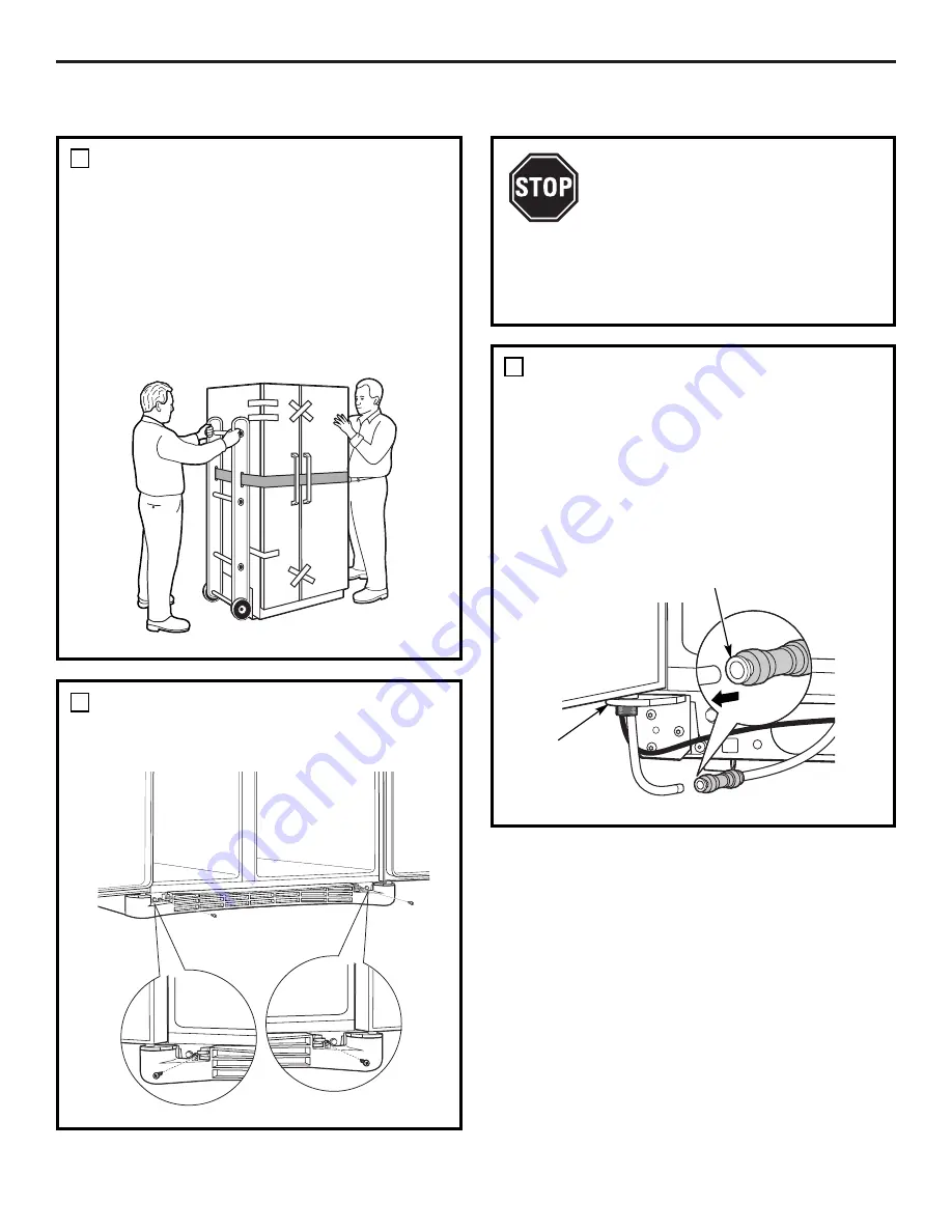 GE SIDE-BY-SIDE REFRIRATOR 22 Скачать руководство пользователя страница 90