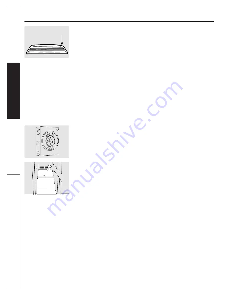 GE SIDE-BY-SIDE REFRIRATOR 22 Owner'S Manual Download Page 44