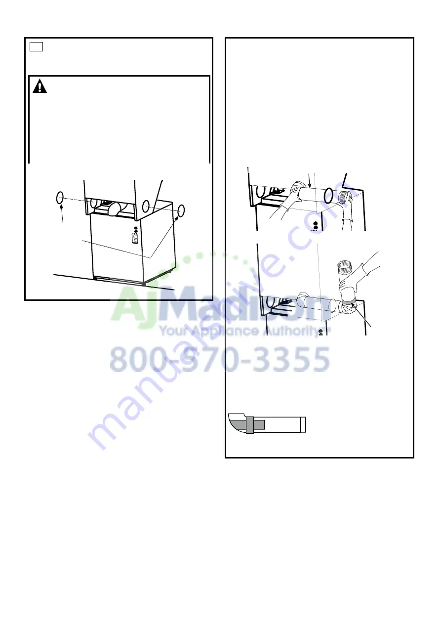 GE Spacemaker GTUP240EMWW Installation Instructions Manual Download Page 21