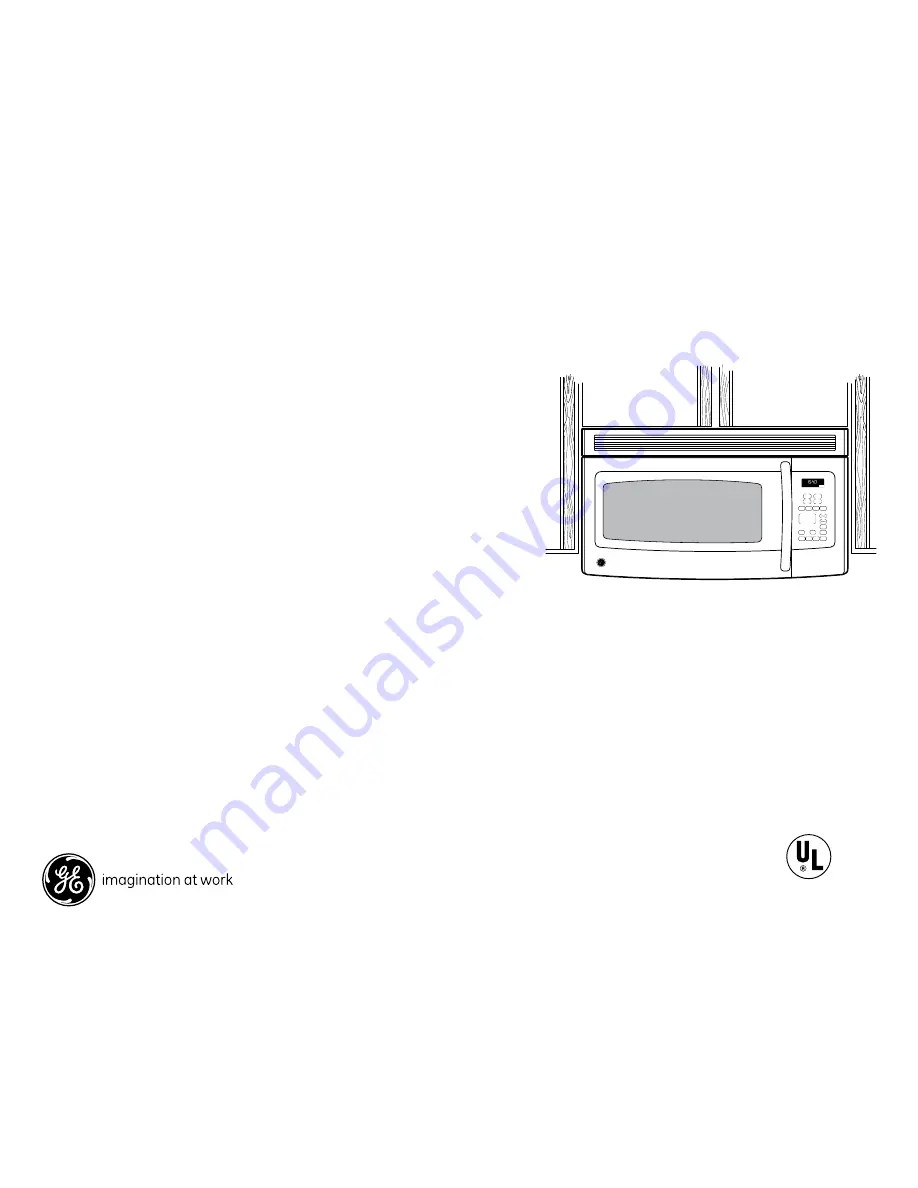 GE Spacemaker JNM1541DN Dimensions And Installation Information Download Page 3