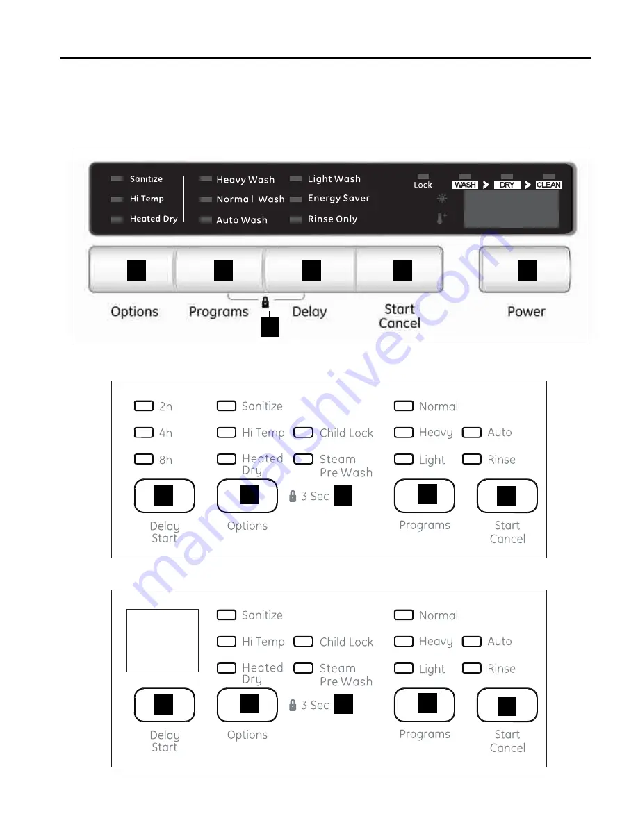 GE Stainless Steel Tall Tub With Front Controls Owner'S Manual Download Page 19