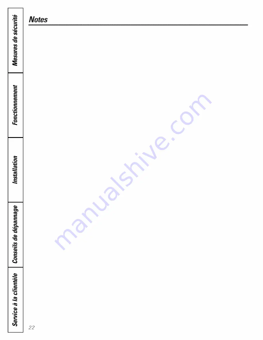 GE TCX18 Owner'S Manual Download Page 44