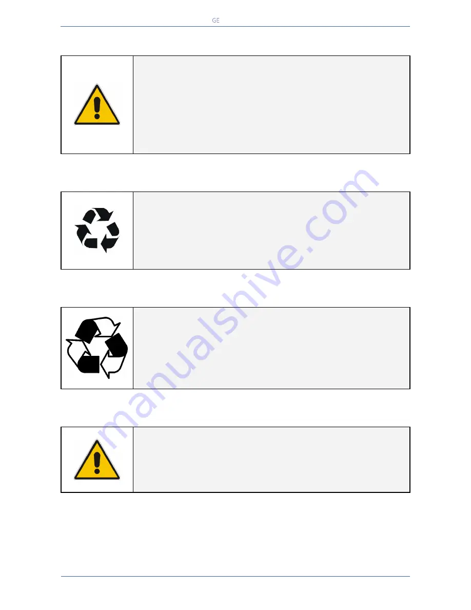 GE TLE 160 User Manual Download Page 22