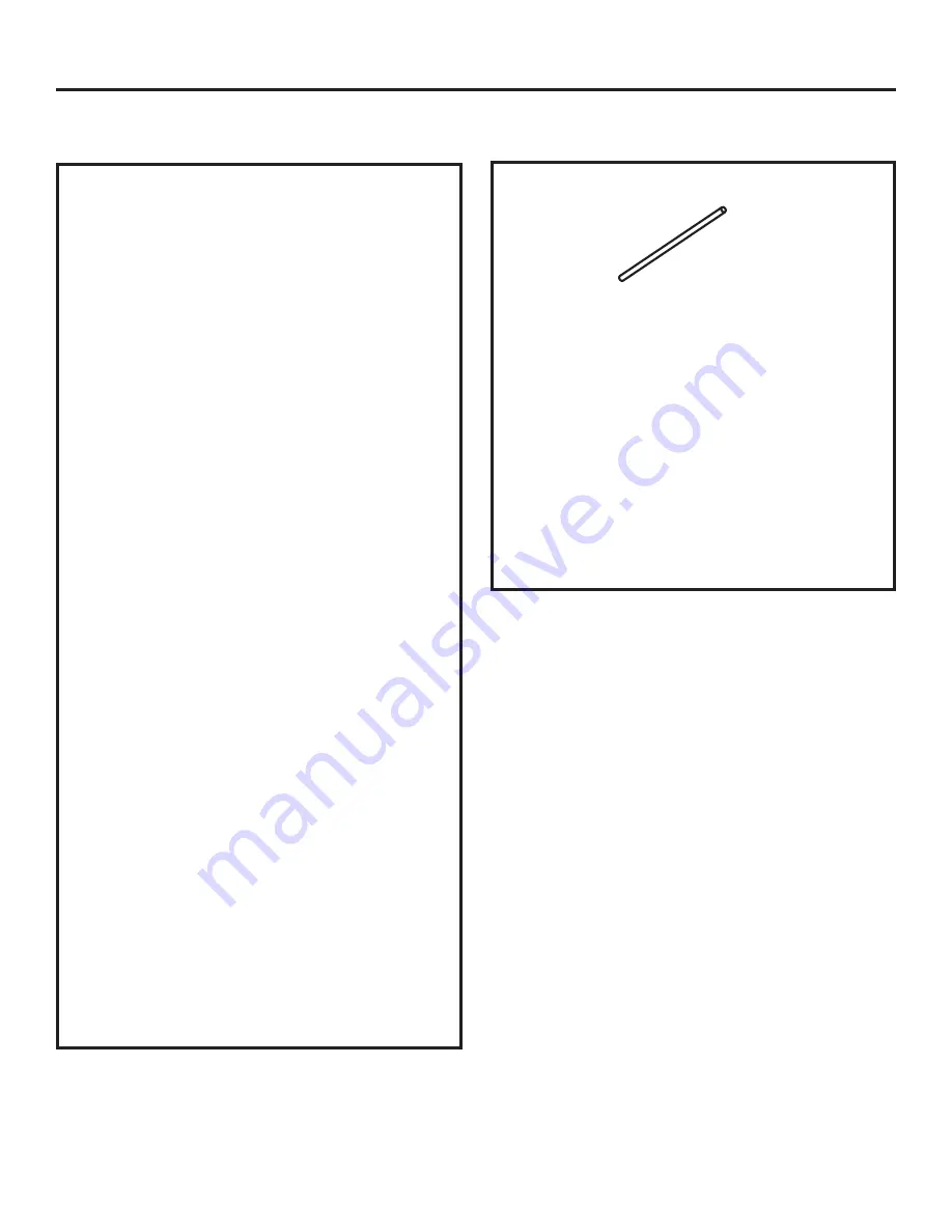 GE TURBOCOOL 23 Owner'S Manual And Installation Download Page 35