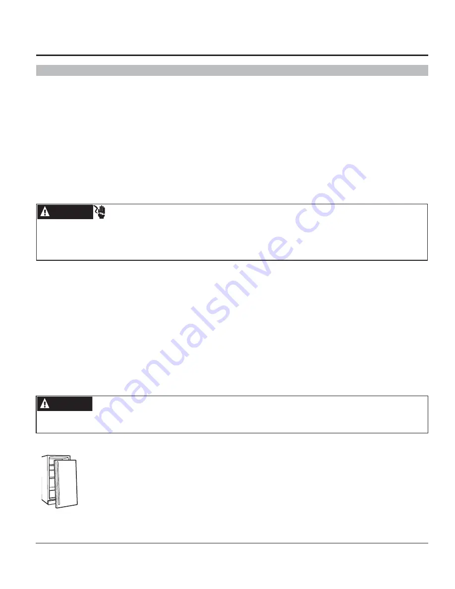 GE UCC15NJ-II Owner'S Manual And Installation Instructions Download Page 21