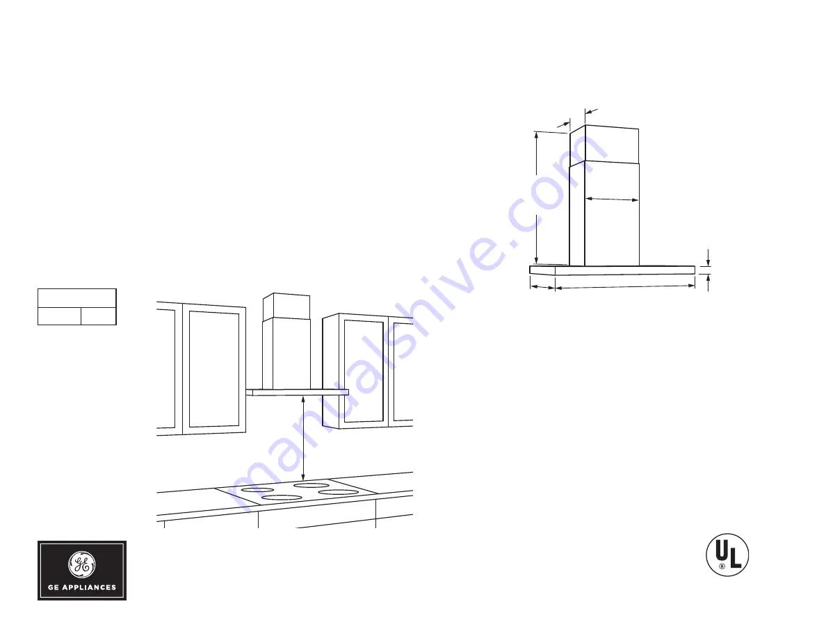 GE UVW9301SL Скачать руководство пользователя страница 1