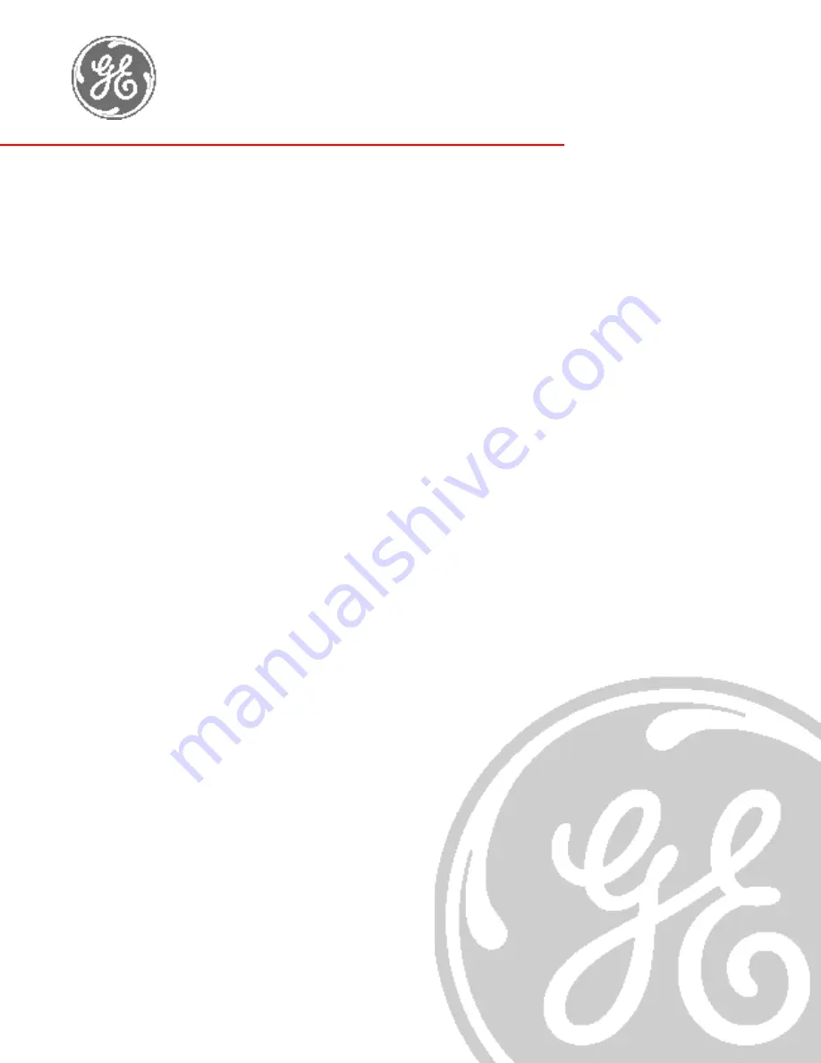 GE Vivid P3 Service Manual Download Page 1