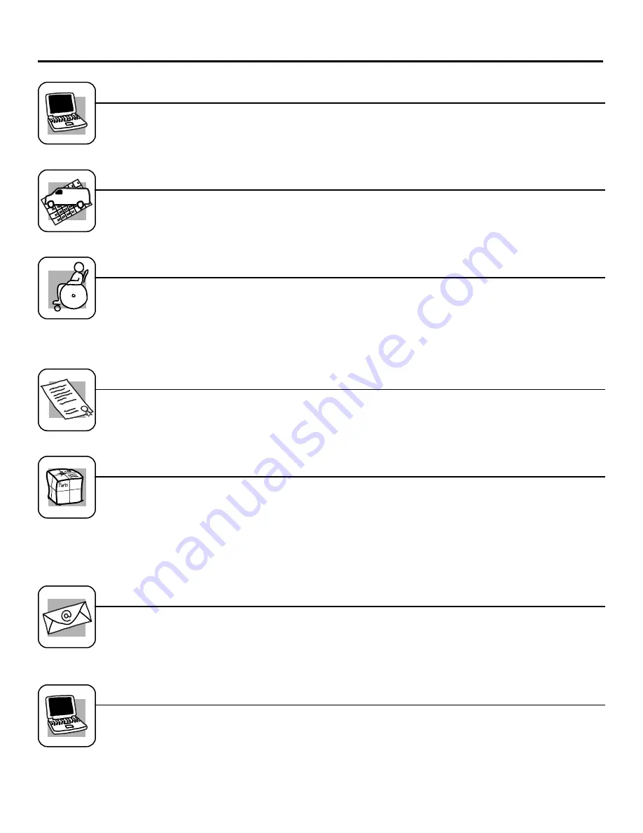 GE WBSR3000GWS Owner'S Manual Download Page 16