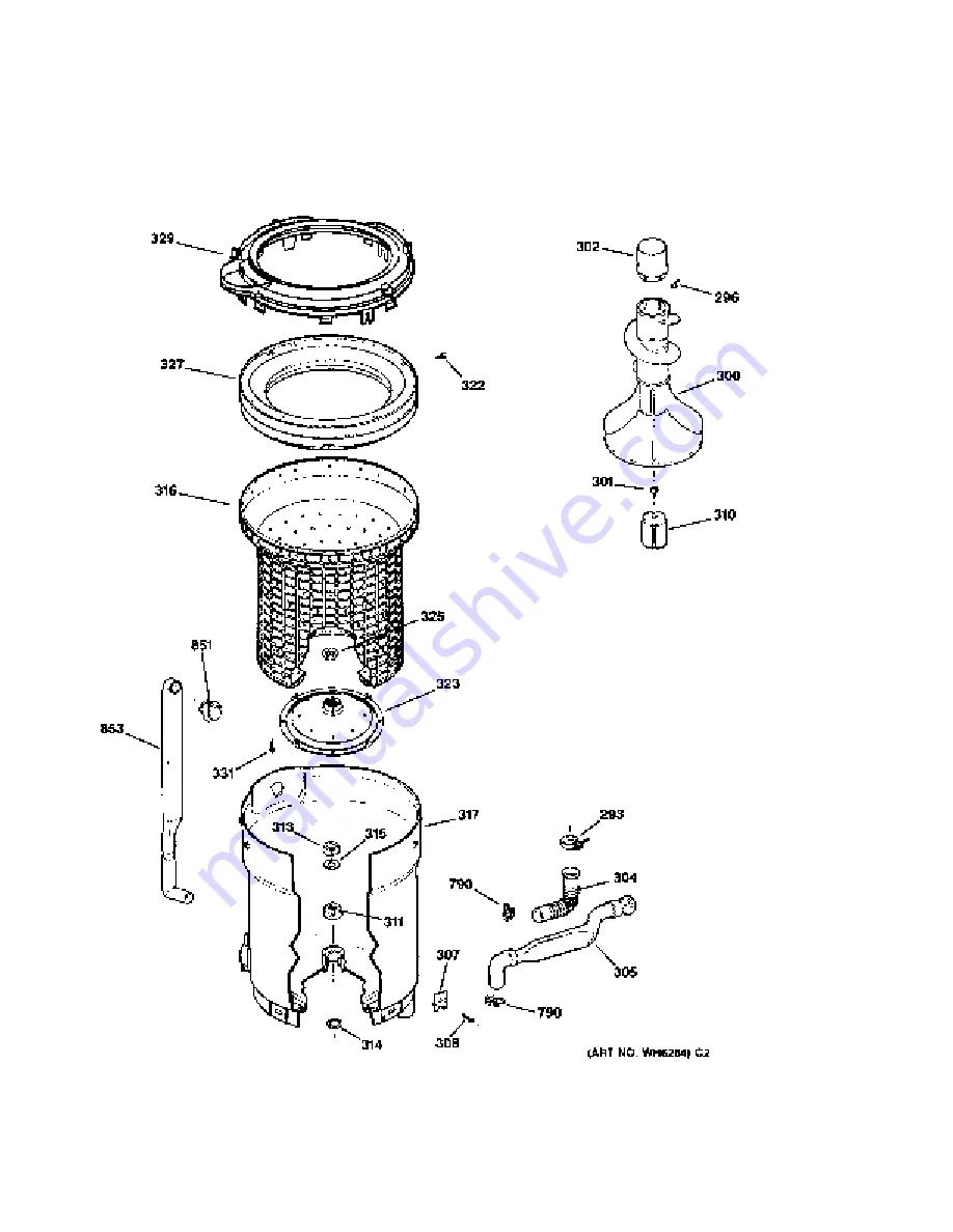 GE WCCB1030WYC Technical Service Manual Download Page 29