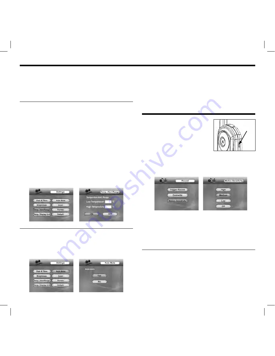 GE Wireless Color Digital Home Monitoring Kit User Manual Download Page 8