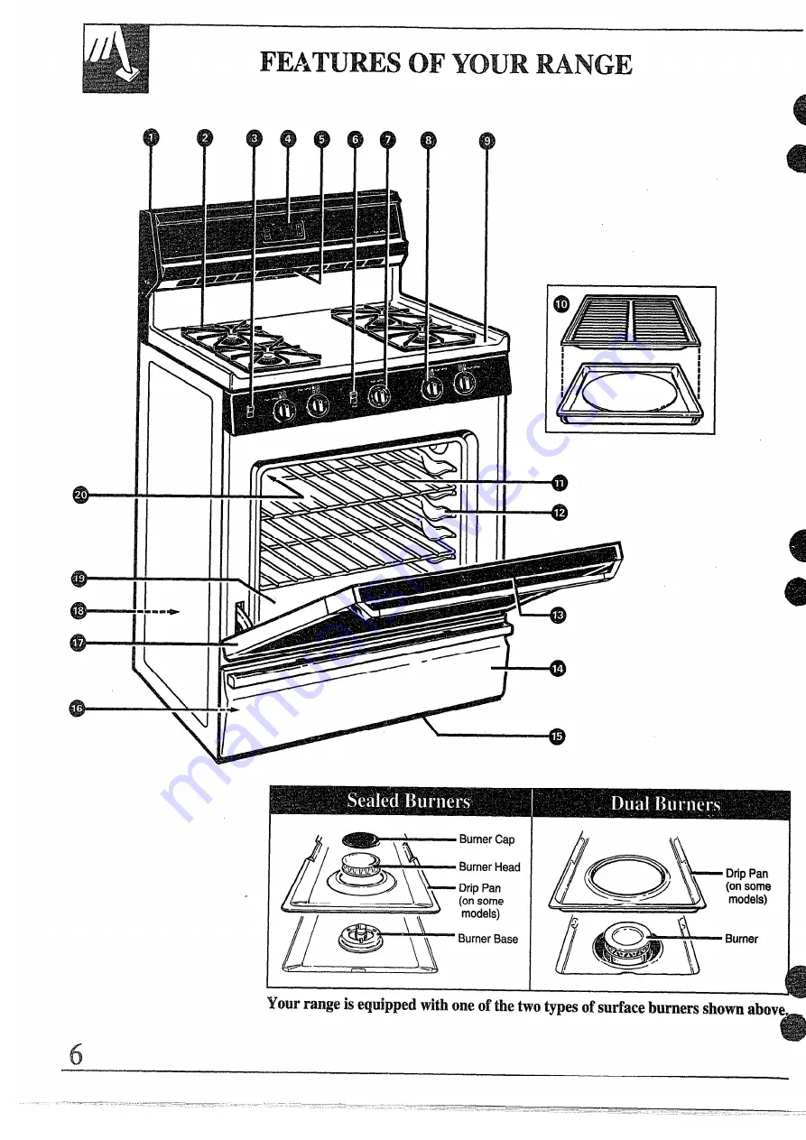 GE XL44 JGBS02EN Use And Care & Installation Manual Download Page 6